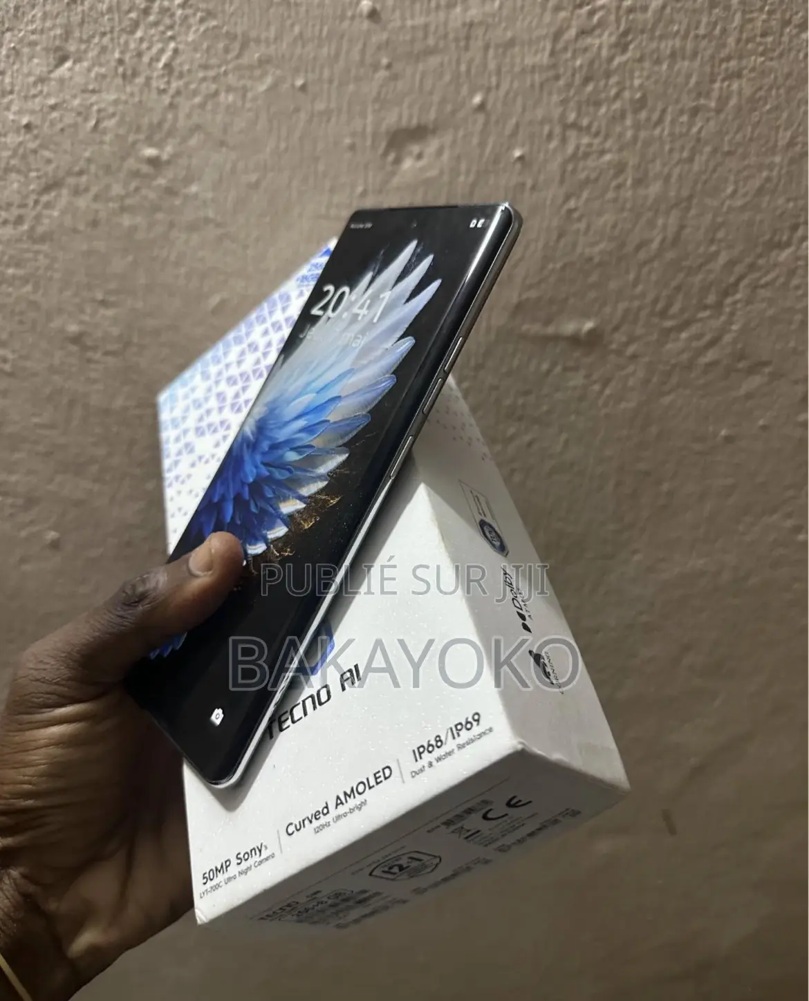 Nouveau Tecno Camon 40 256 GB Noir