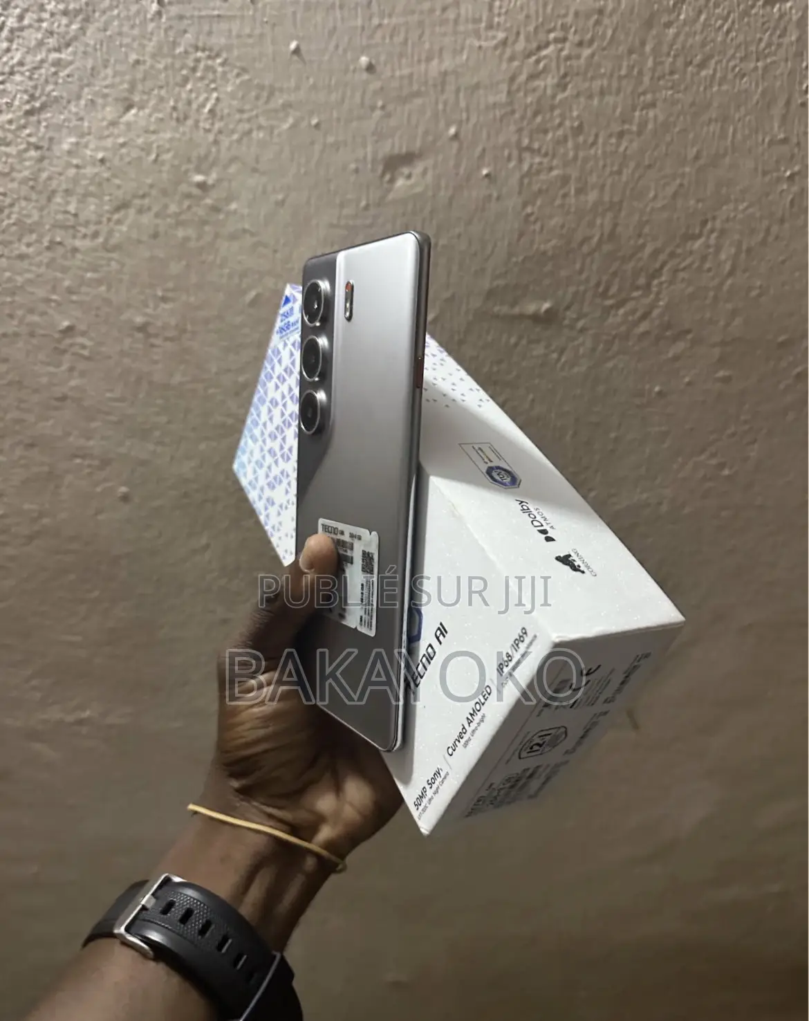 Nouveau Tecno Camon 40 256 GB Noir