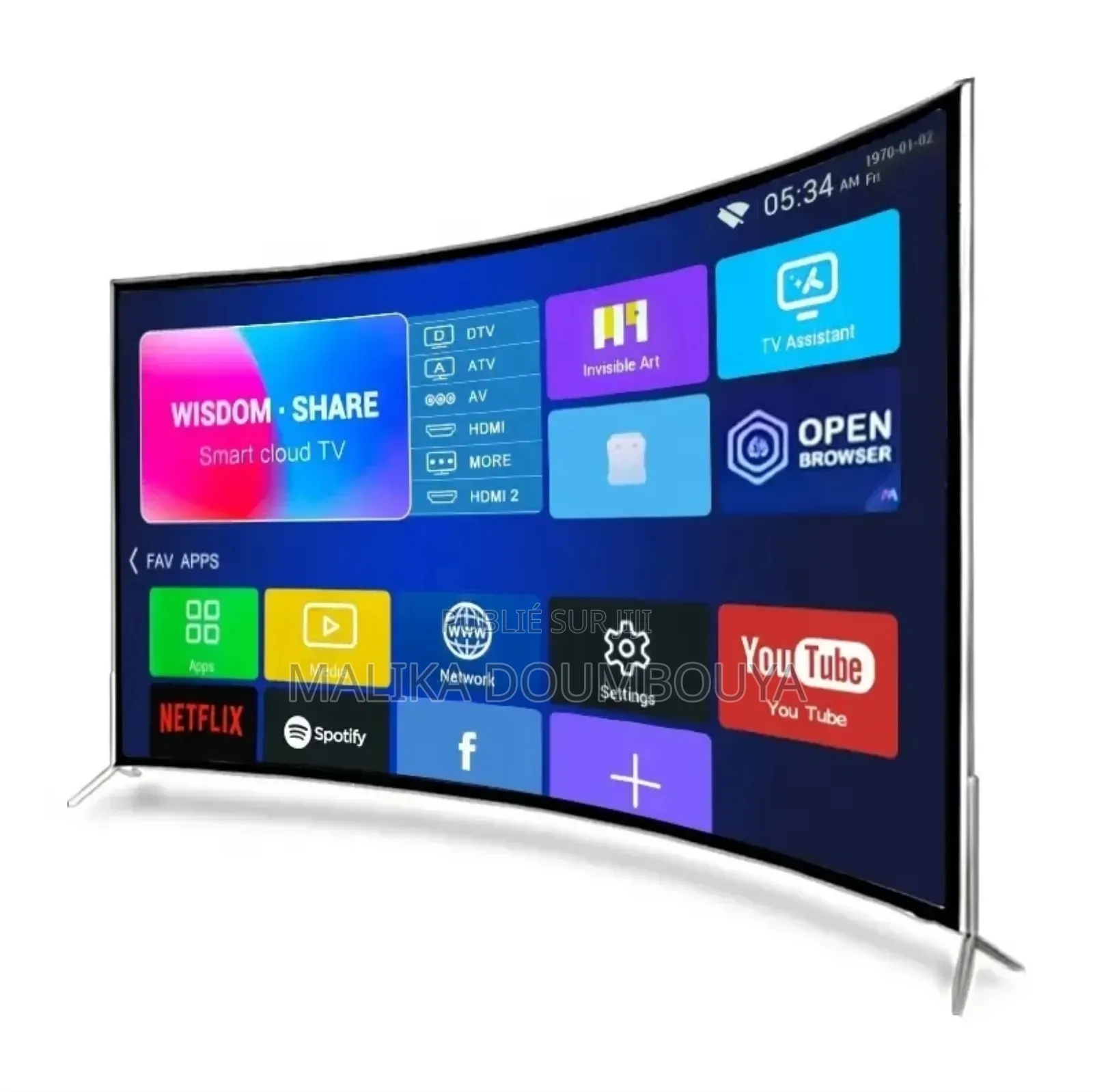 Samsung Incurvé 55"
