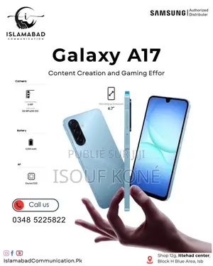 Nouveau Samsung Galaxy A17 128 GB Blanc