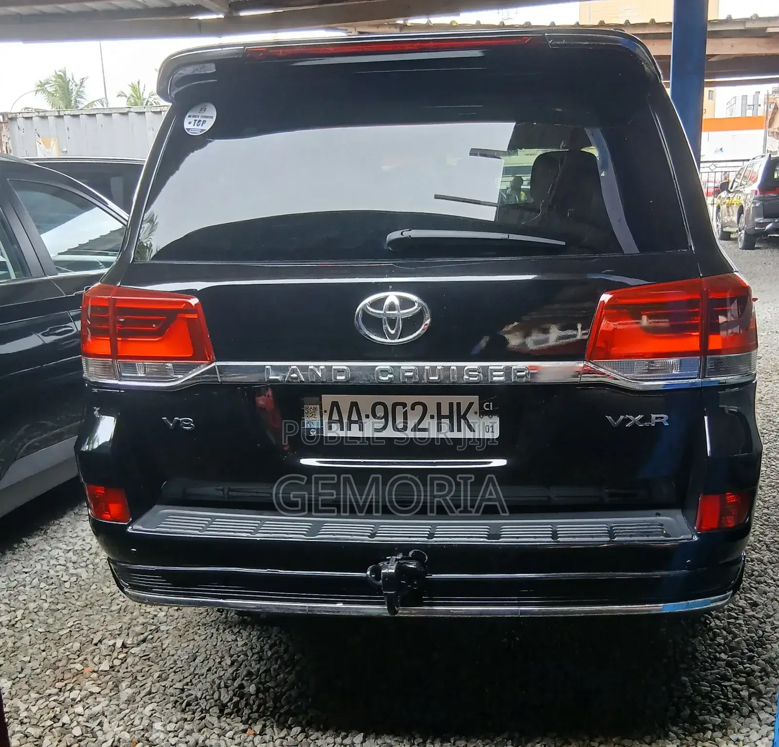 Toyota Land Cruiser 4.5 V8 VXR 2015 Noir