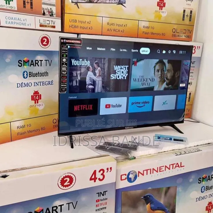 Télévision Écran 43 Pouce