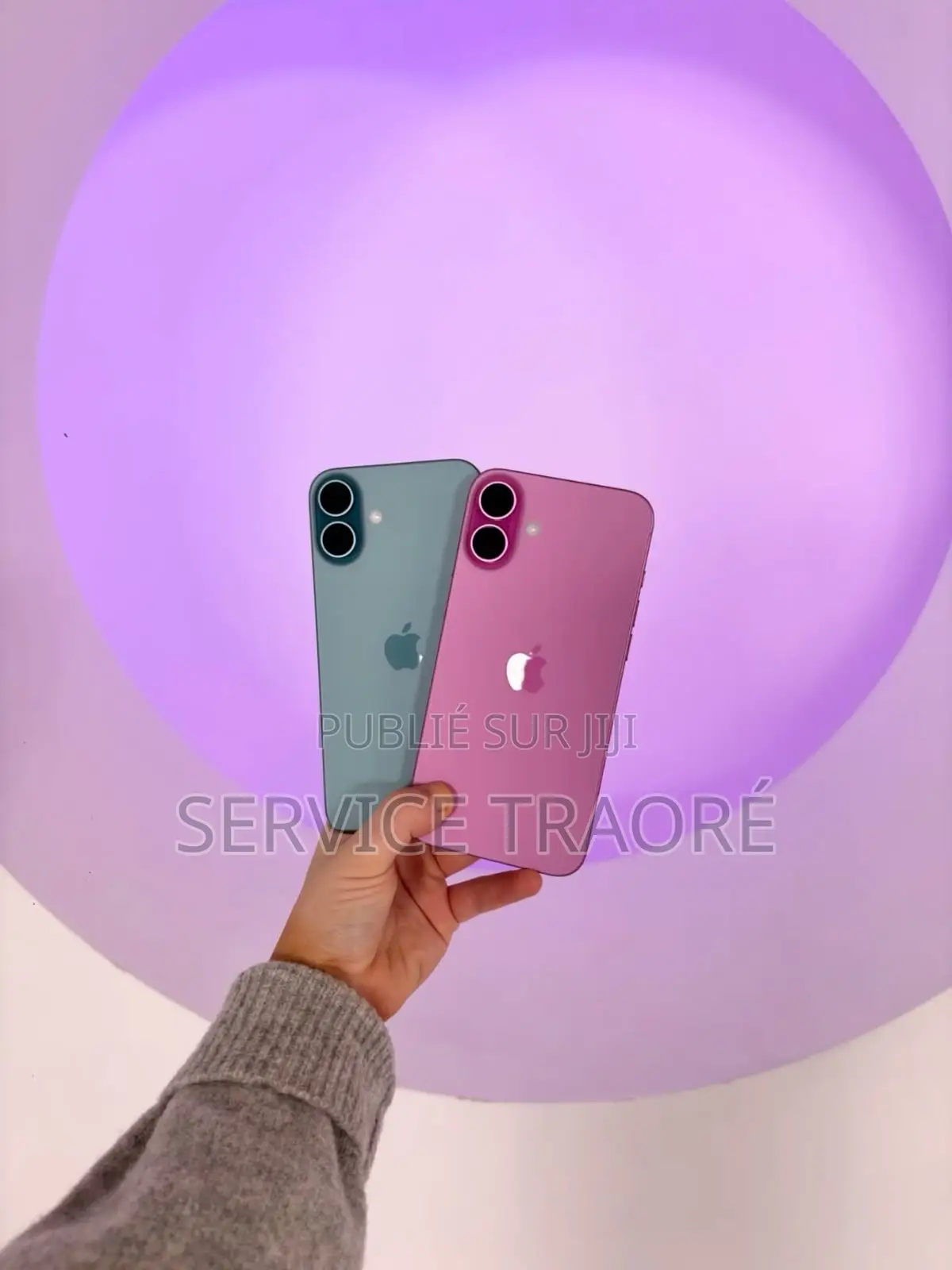 Nouveau Apple iPhone 16 256 GB Bleu