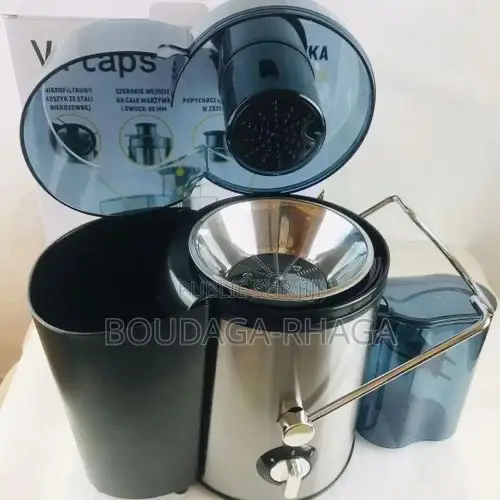 Extracteur De Jus 800w Inox – 2 Vitesses – Jus Rapide Naturel À