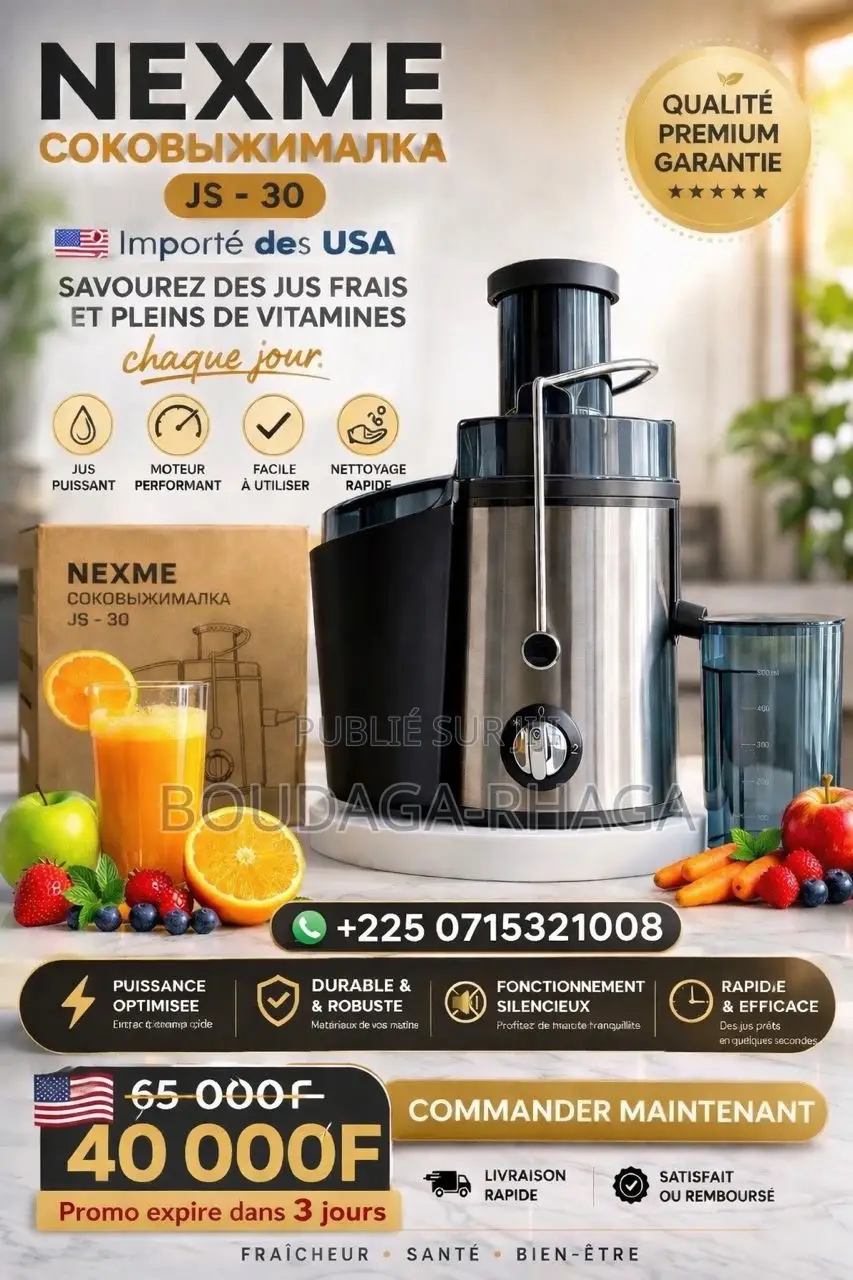Extracteur De Jus 800w Inox – 2 Vitesses – Jus Rapide Naturel À