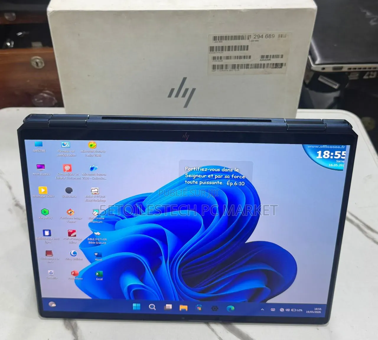 Nouveau Ordinateur portable HP Spectre X360 32GB Intel Core i7 SSD 1T