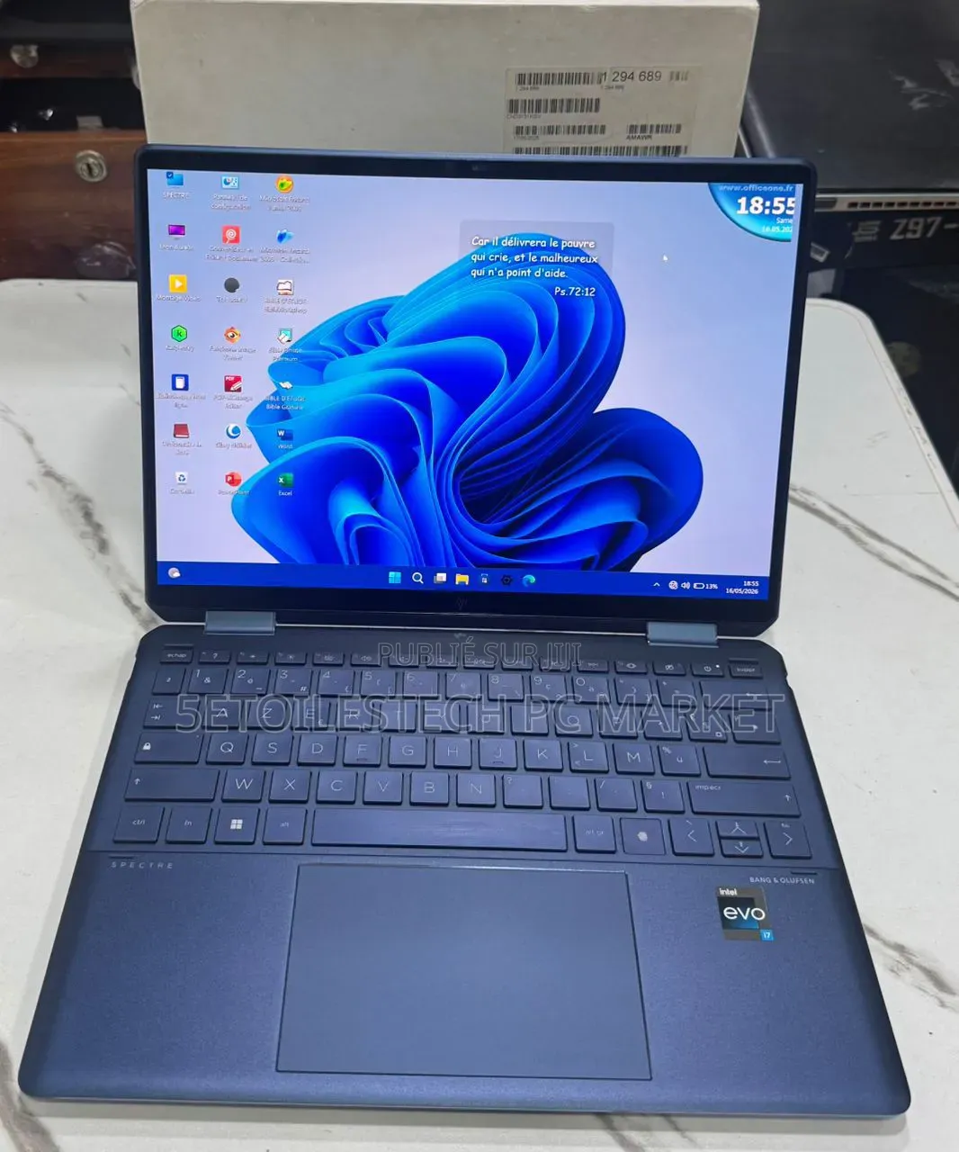 Nouveau Ordinateur portable HP Spectre X360 32GB Intel Core i7 SSD 1T