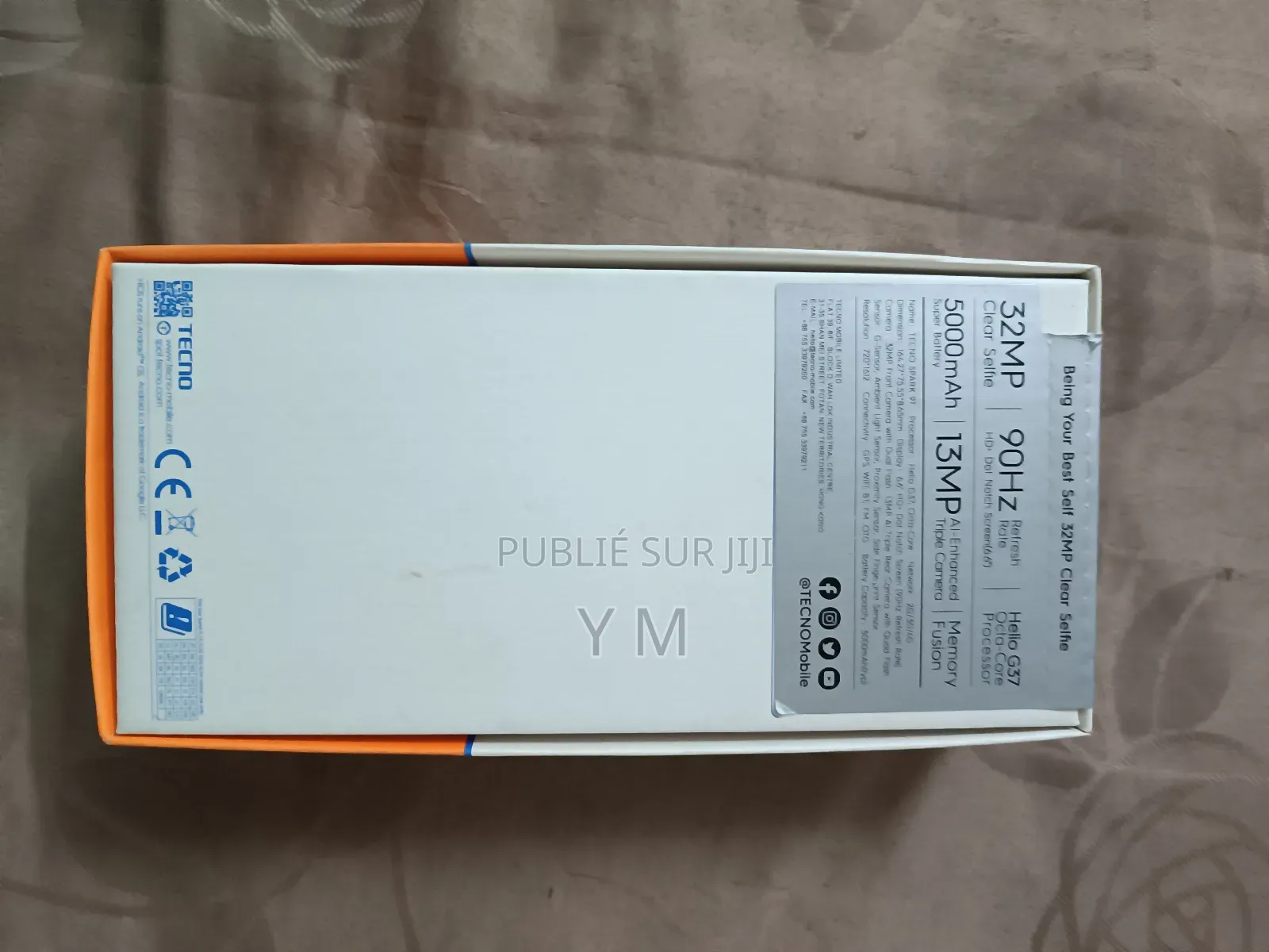 Tecno Spark 9T 128 GB Noir