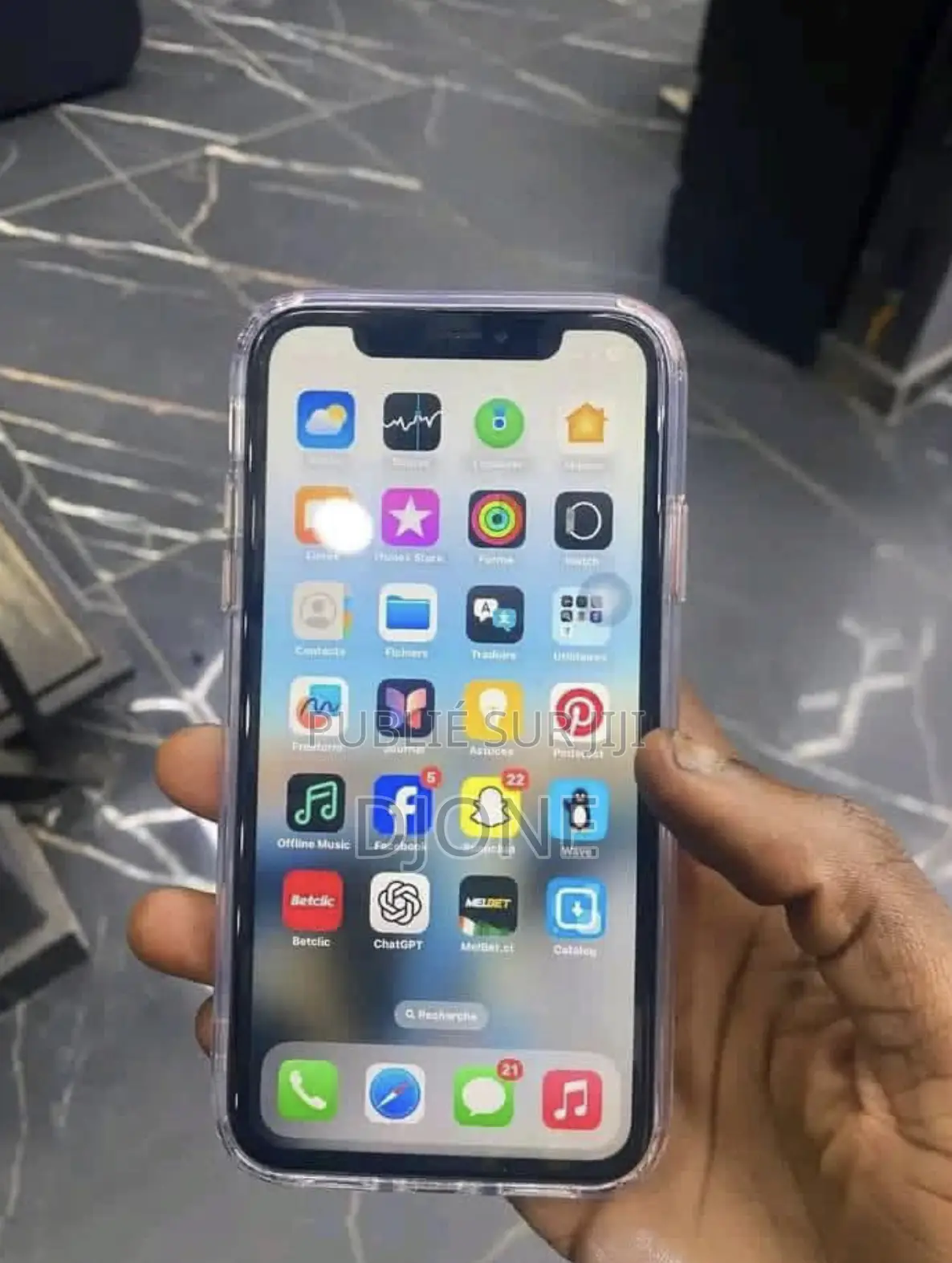 Nouveau Apple iPhone XR 64 GB Bleu