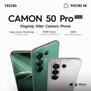 Nouveau Tecno Camon 50 256 GB Gris