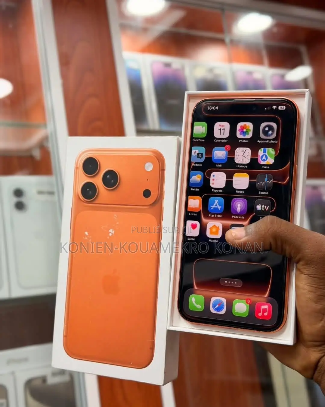 Nouveau Apple iPhone 17 Pro 1 TB Orange