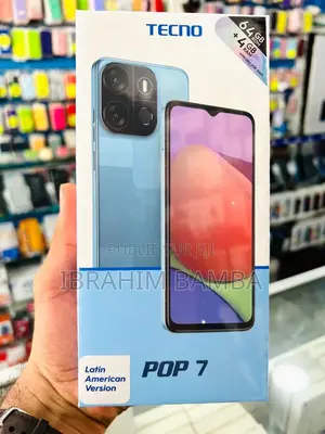 Nouveau Tecno Pop 7 64 GB Bleu