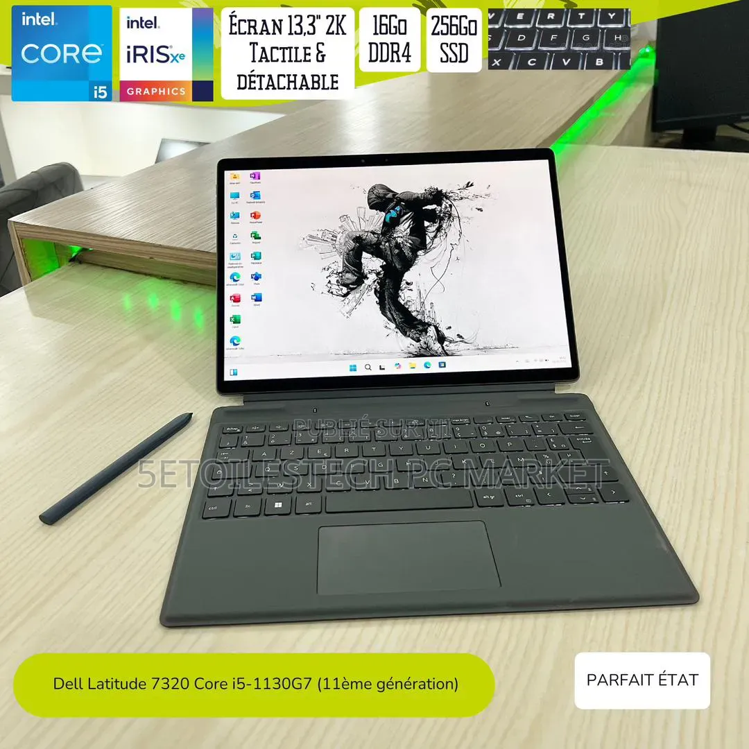 Nouveau Dell Latitude 7320 8GB Intel Core i5 SSD 256GB