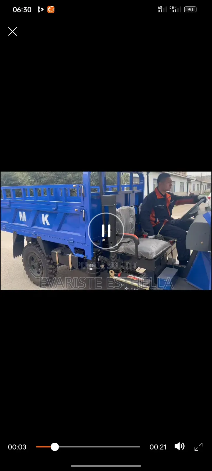 Nouveau Dayang DY125-8M 2025 Bleu