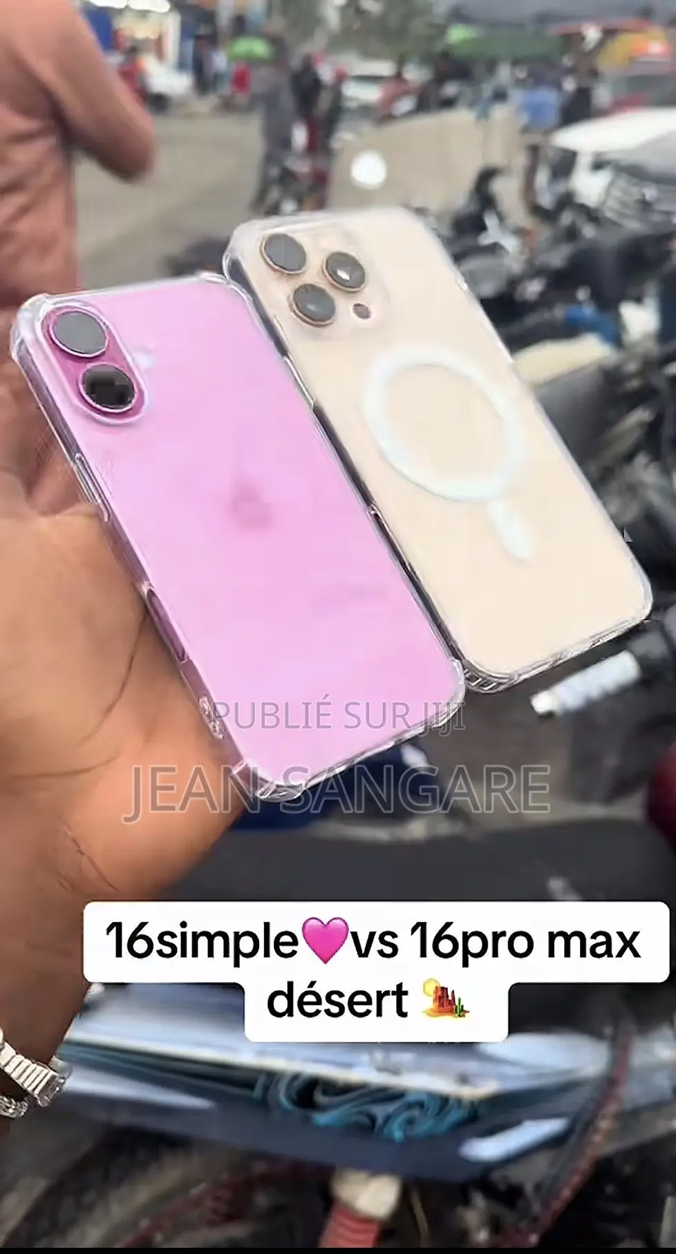 Nouveau Apple iPhone 16 Plus 128 GB Rose