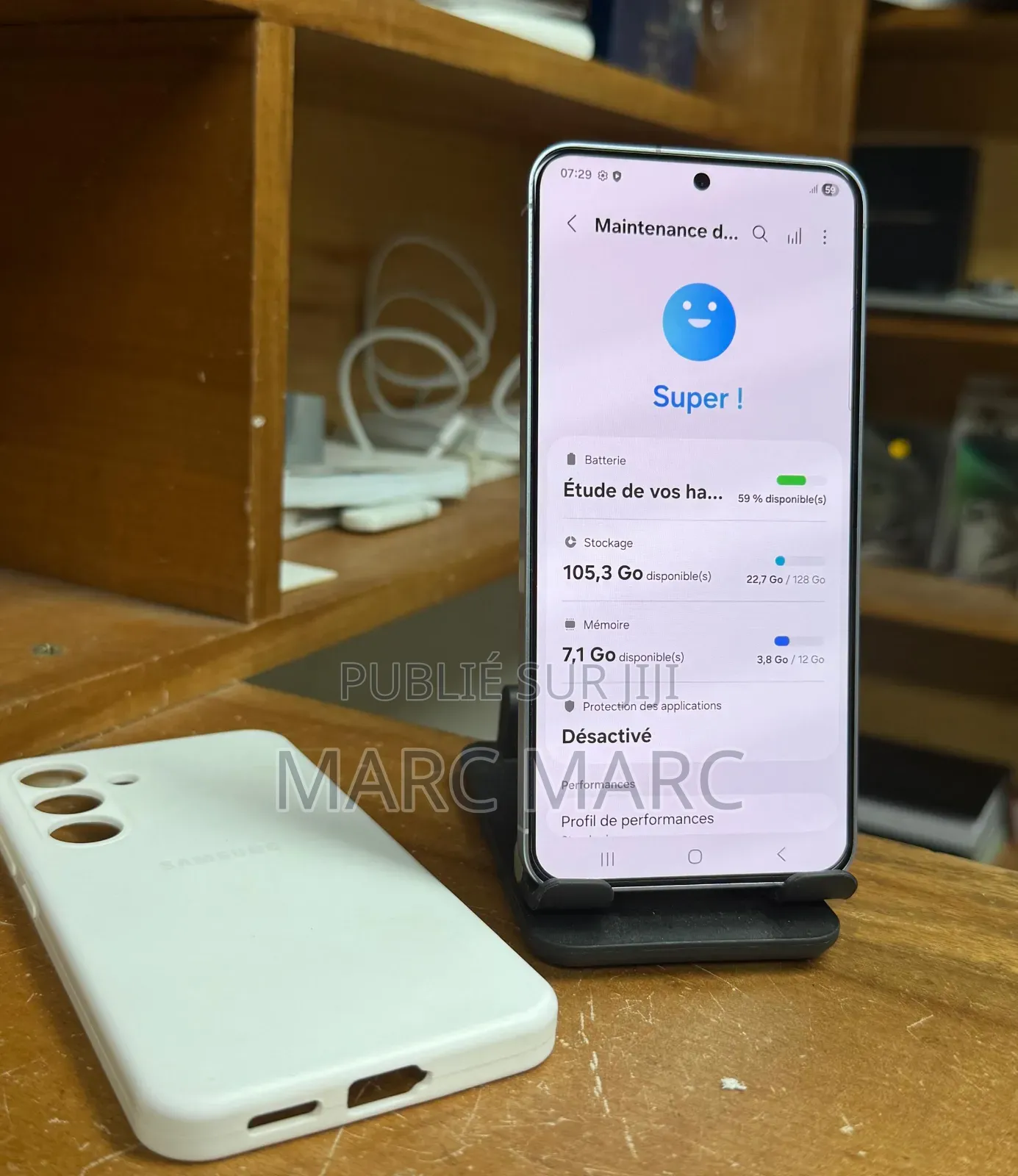 Nouveau Samsung Galaxy S25 128 GB Blanc