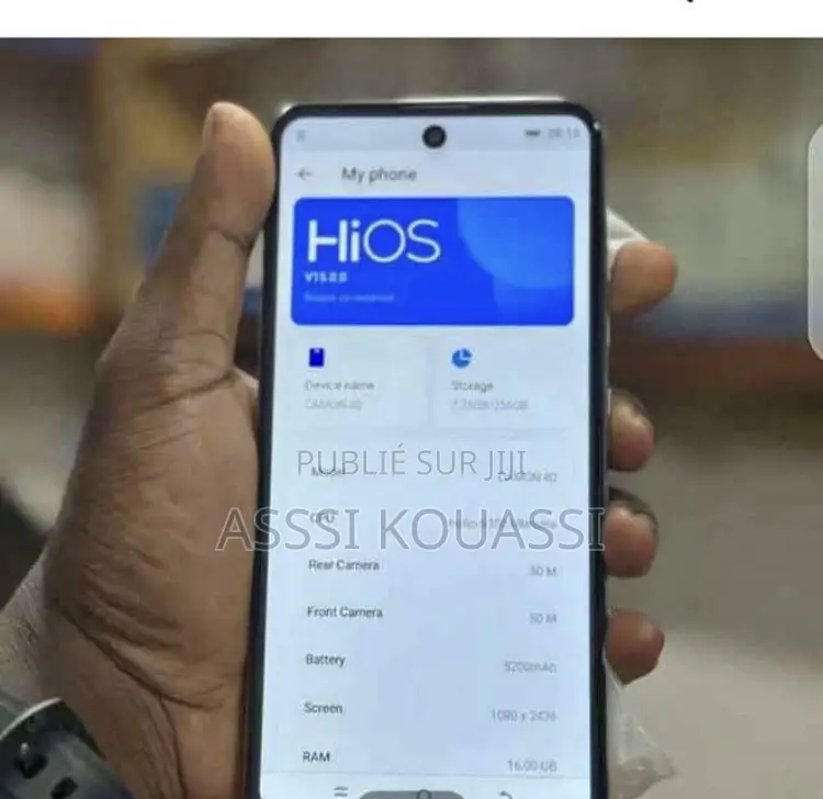 Nouveau Tecno Camon 40 256 GB Bleu