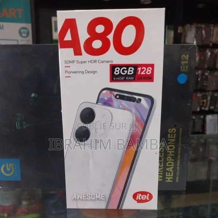 Nouveau Itel A80 64 GB Bleu