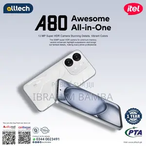 Nouveau Itel A80 64 GB Bleu