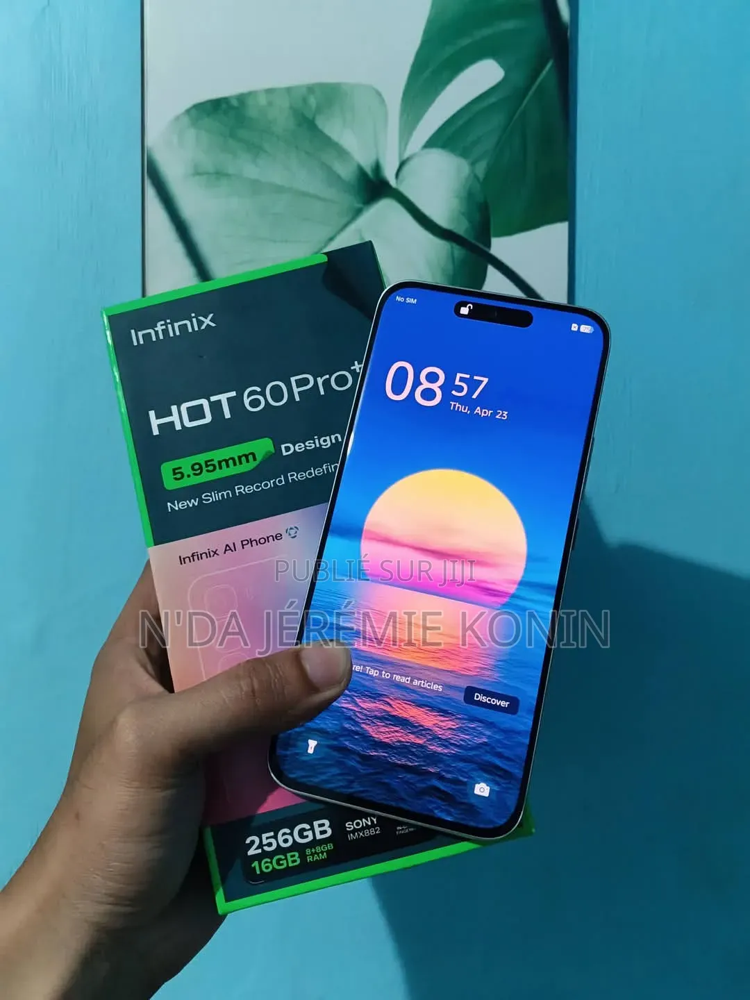 Nouveau Infinix Hot 60 Pro+ 256 GB Blanc