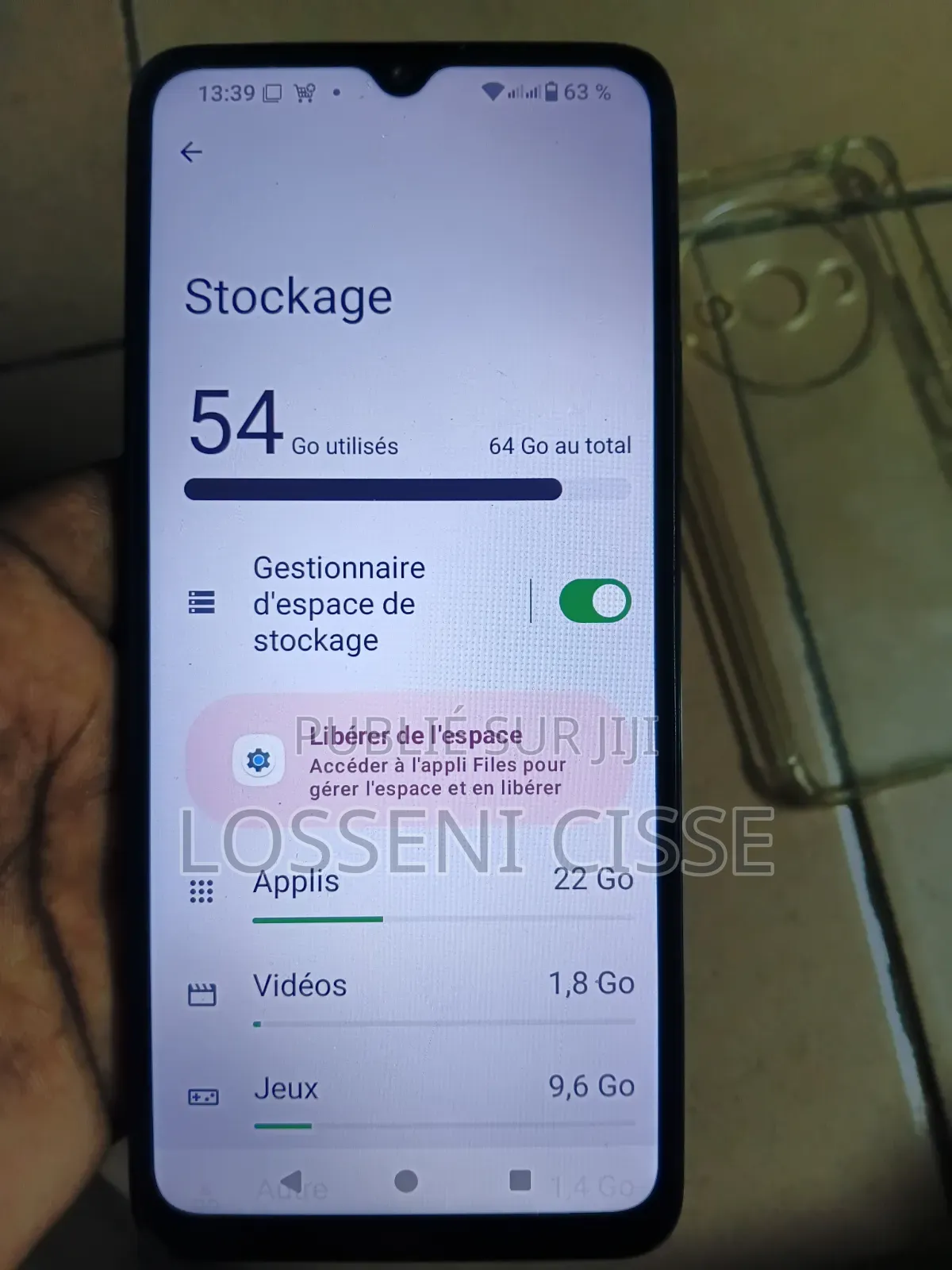 Xiaomi Redmi A3x 64 GB Noir