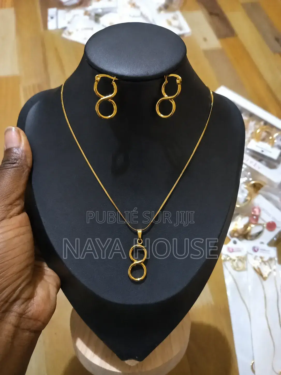 Ensemble Collier Géométrique