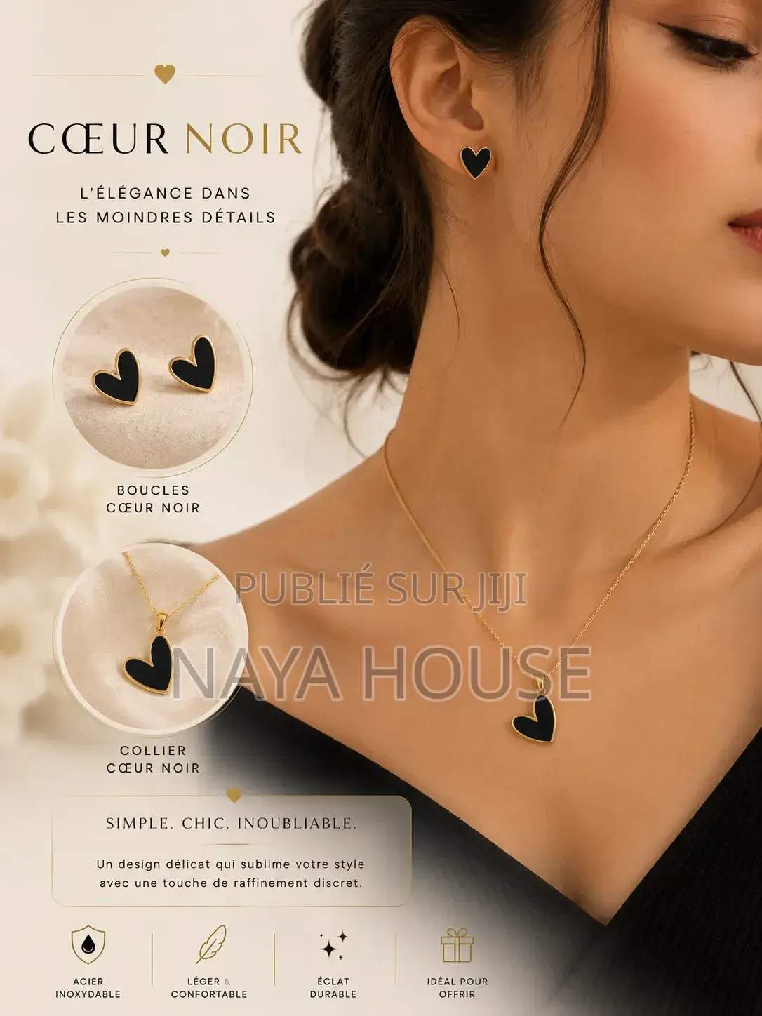 Ensemble Collier Et Boucle