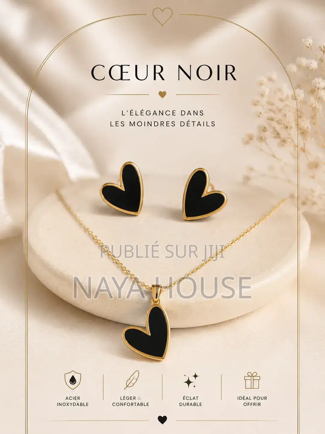 Ensemble Collier Et Boucle