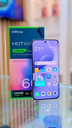 Nouveau Infinix Hot 60 Pro+ 256 GB Blanc