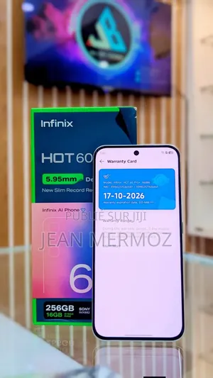 Nouveau Infinix Hot 60 Pro+ 256 GB Blanc