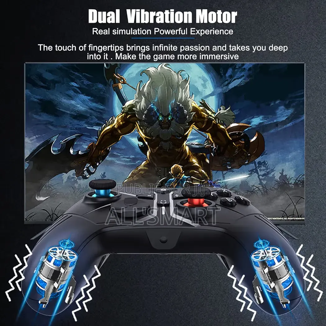 Manette Bluetooth Pc Tablette Smartphone Console De Jeux
