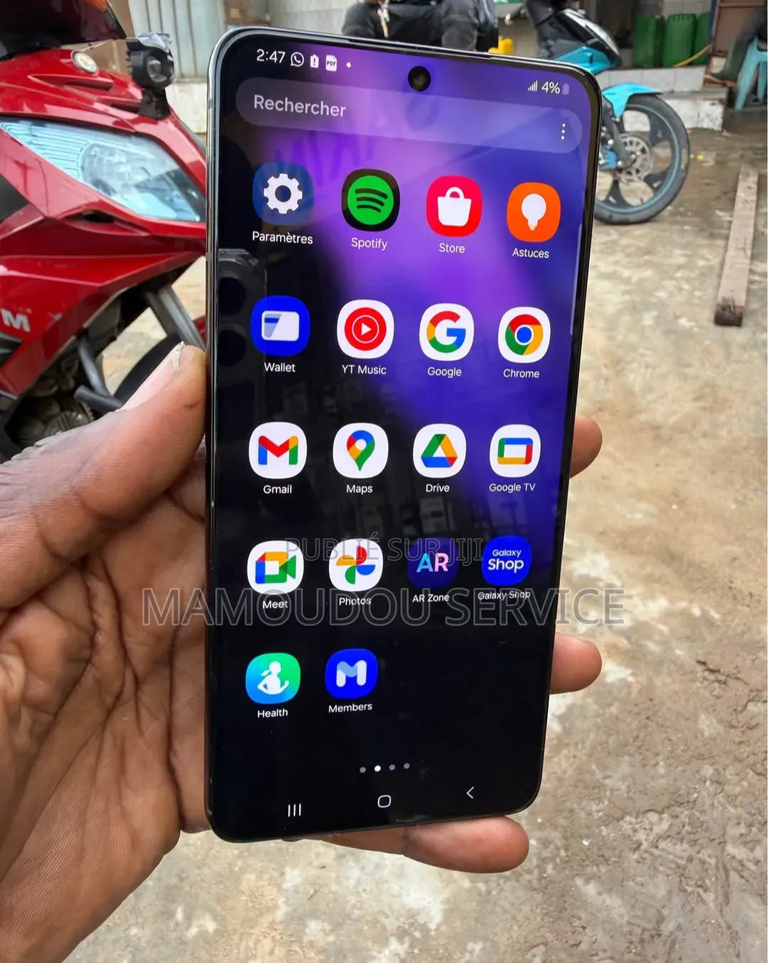 Nouveau Samsung Galaxy S21 5G 128 GB Noir