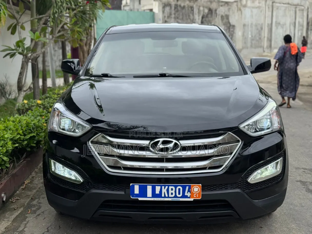 Hyundai Santa Fe Limited AWD 2016 Bleu