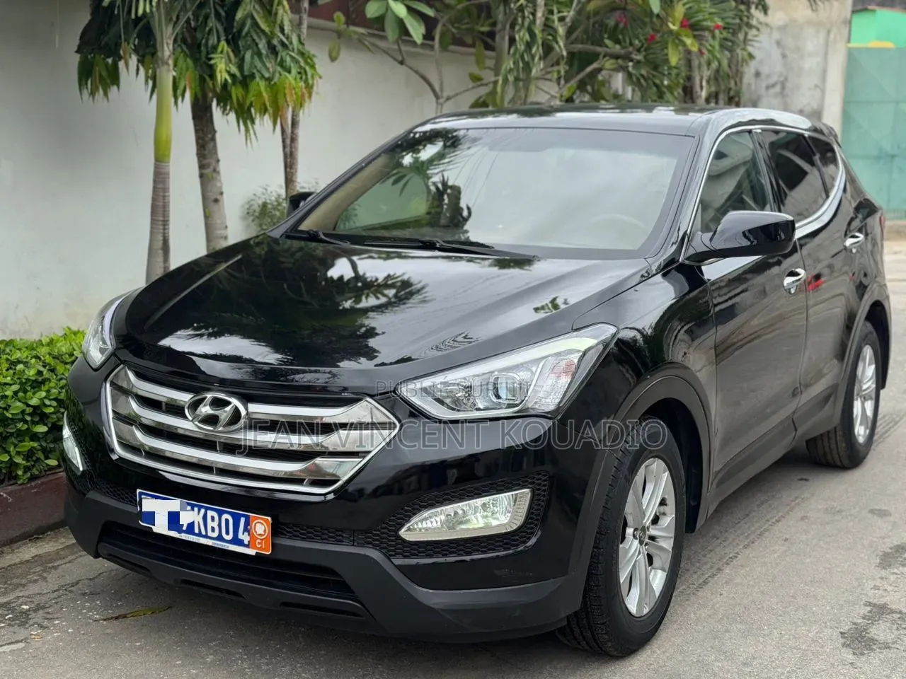 Hyundai Santa Fe Limited AWD 2016 Bleu