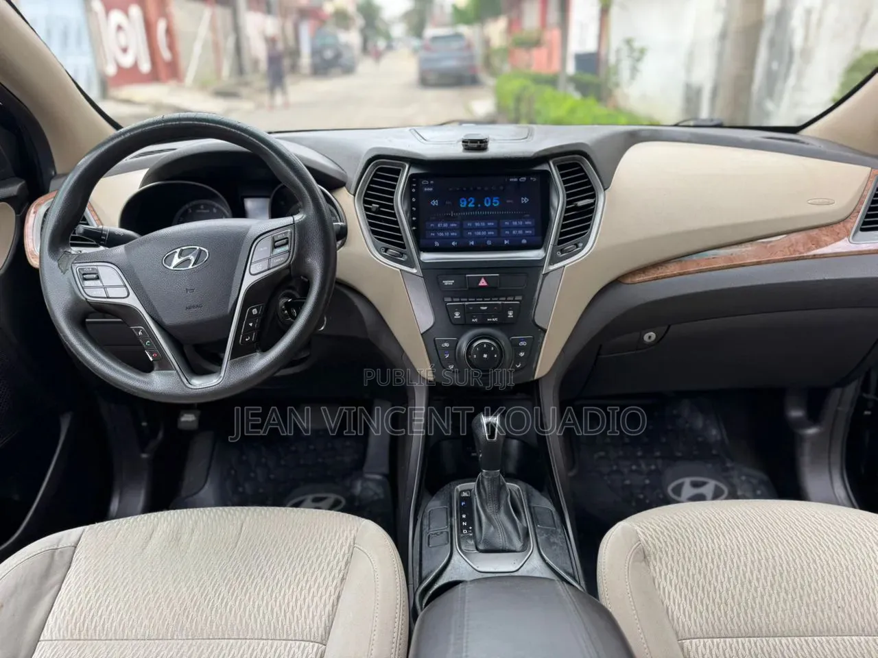 Hyundai Santa Fe Limited AWD 2016 Bleu