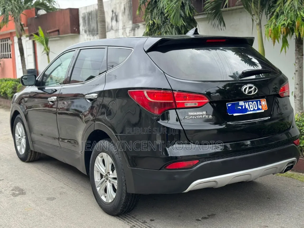 Hyundai Santa Fe Limited AWD 2016 Bleu