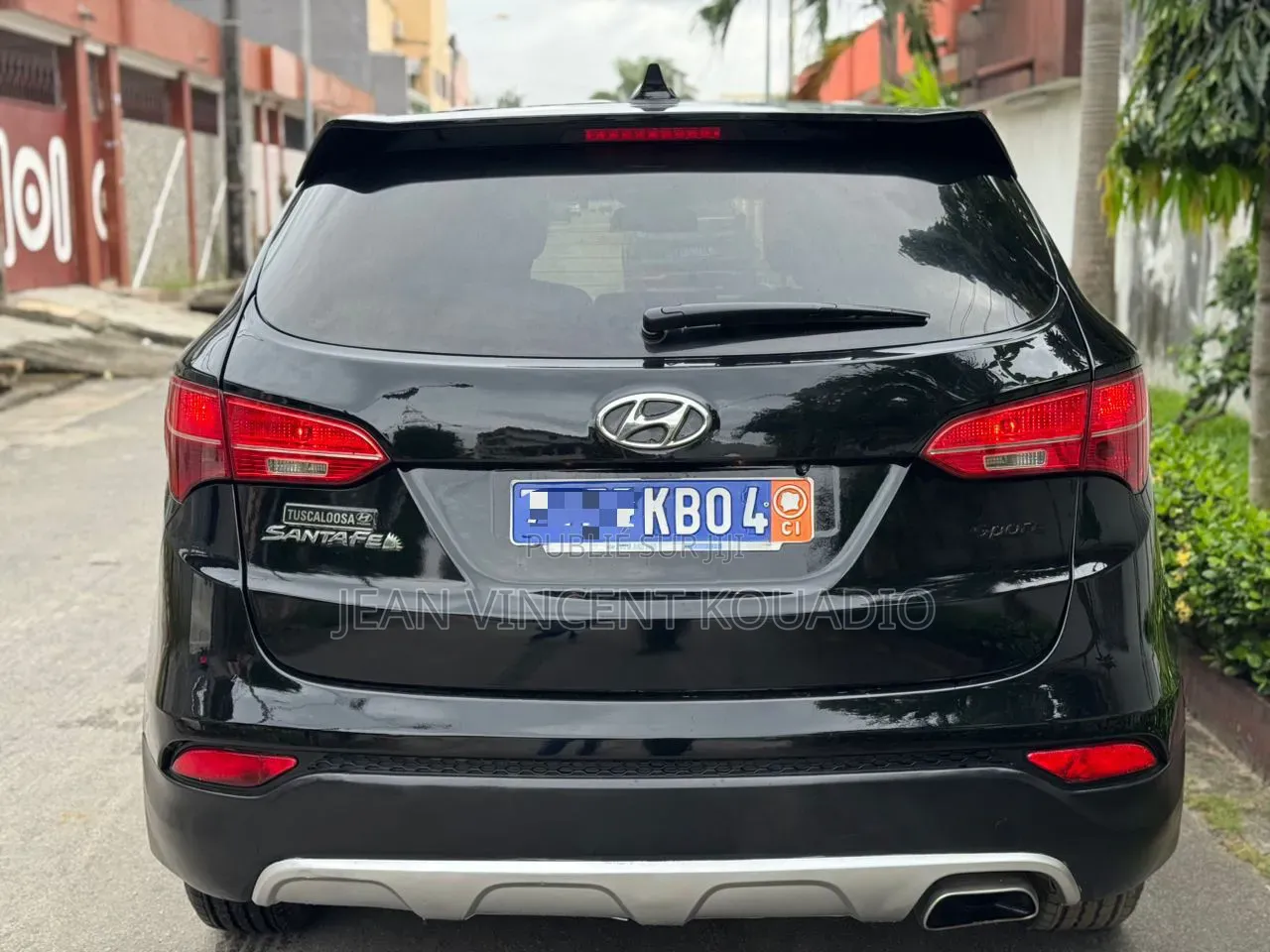 Hyundai Santa Fe Limited AWD 2016 Bleu