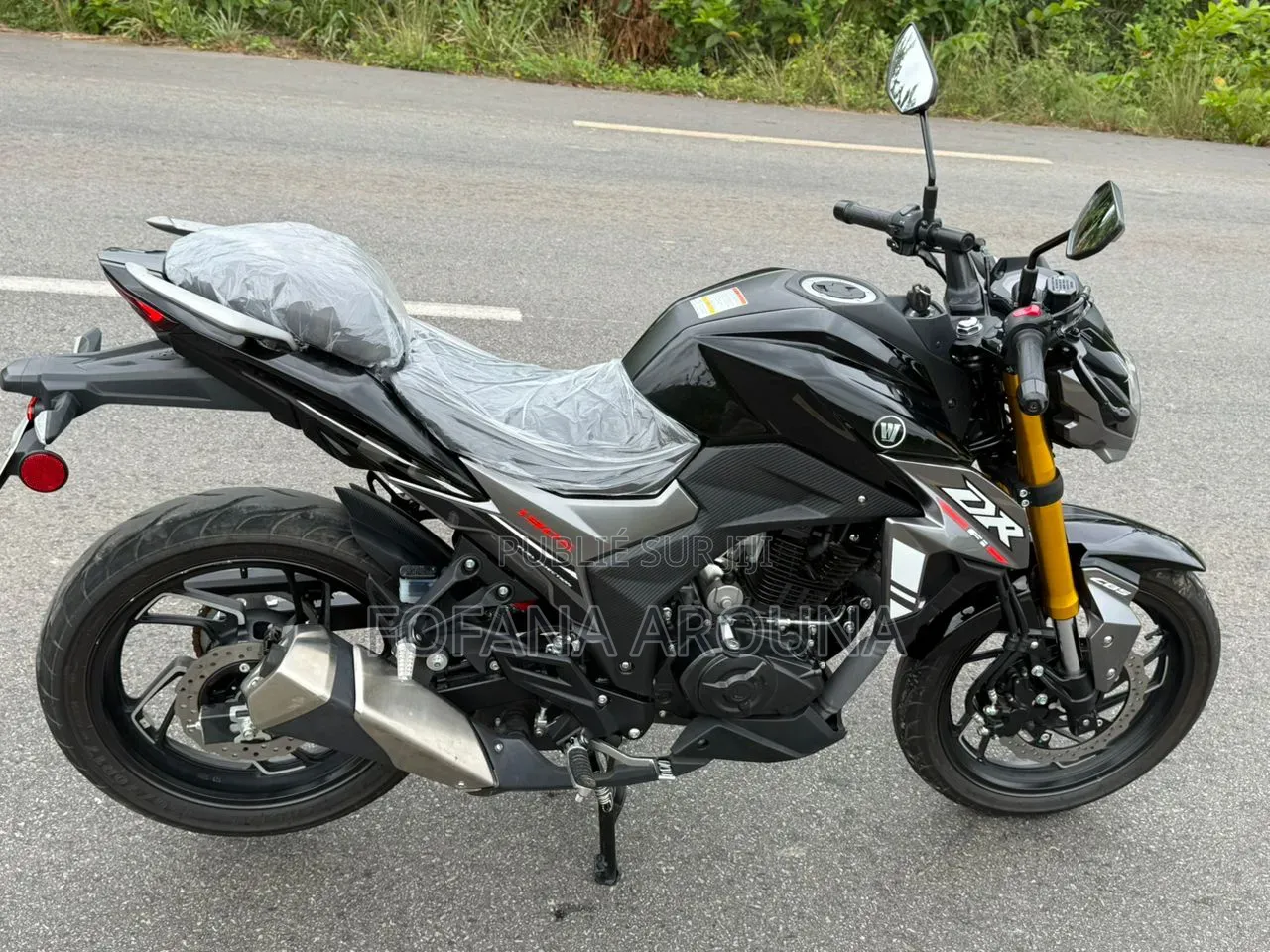 Nouveau Haojue DR190S 2026 Gris