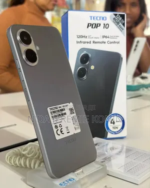 Nouveau Tecno Pop 10 128 GB Blanc