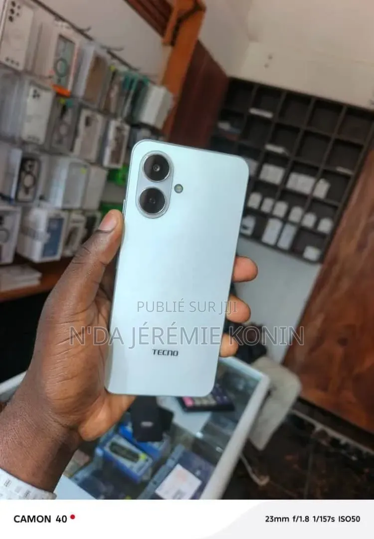 Nouveau Tecno Pop 10 128 GB Blanc