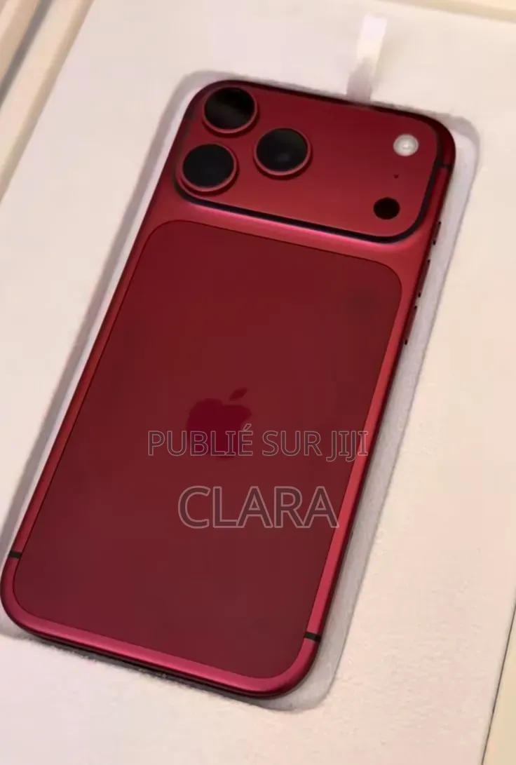 Nouveau Apple iPhone 17 Pro Max 2 TB Rouge
