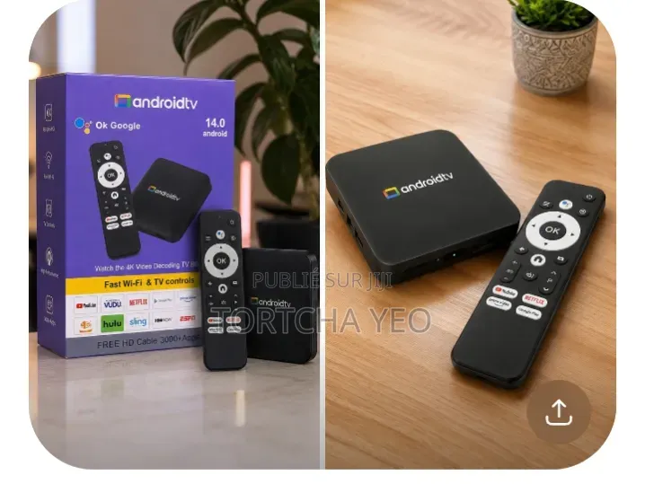 Smart Box Tv — Transforme N'importe Quelle Télé En Smart Tv