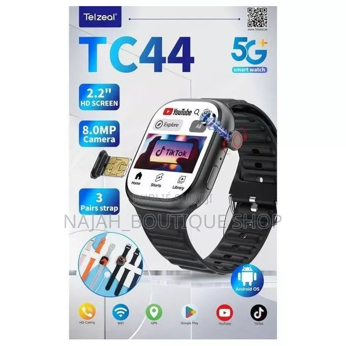 Tc44 Montre Connectée À Sim