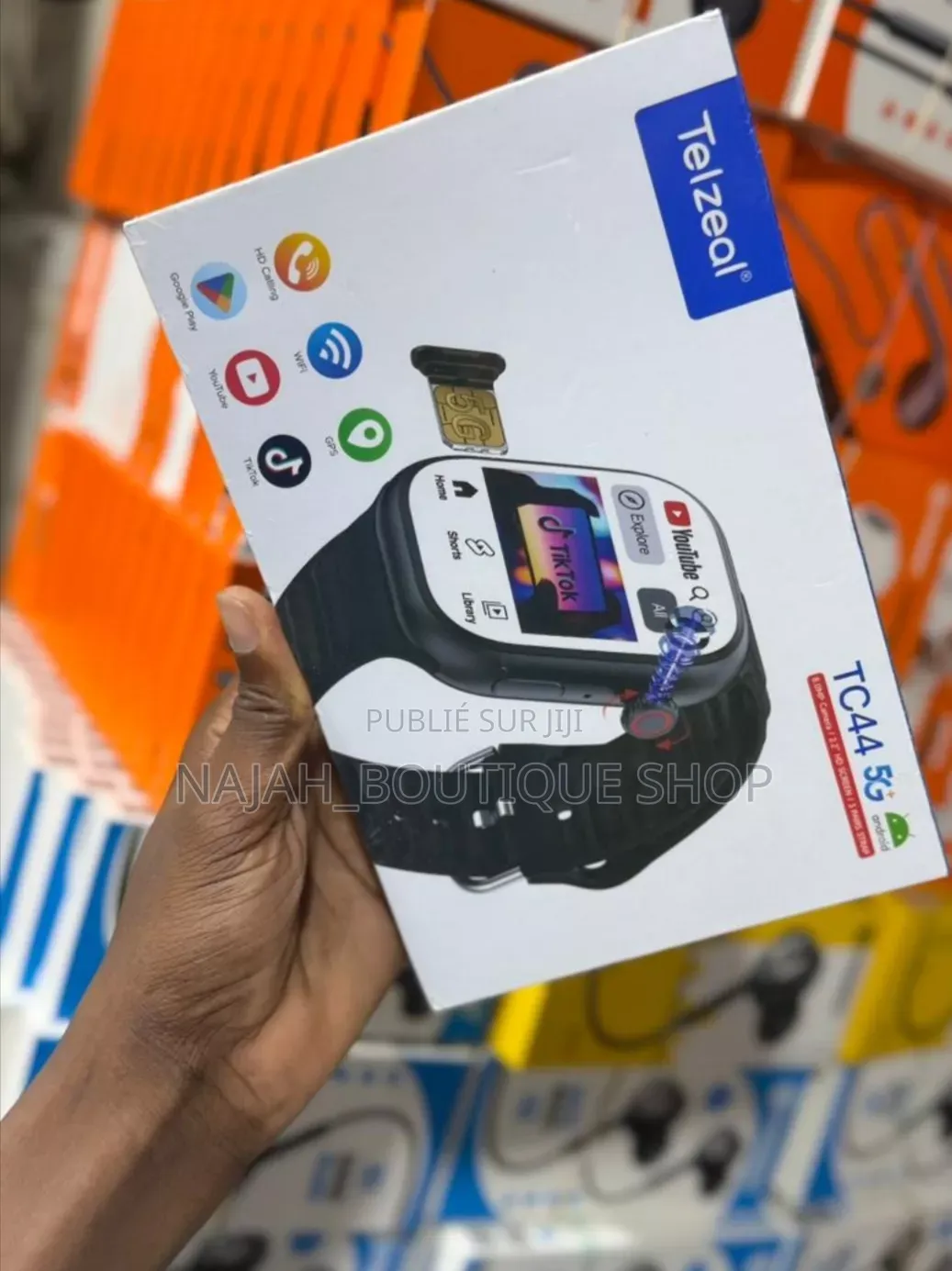 Tc44 Montre Connectée À Sim