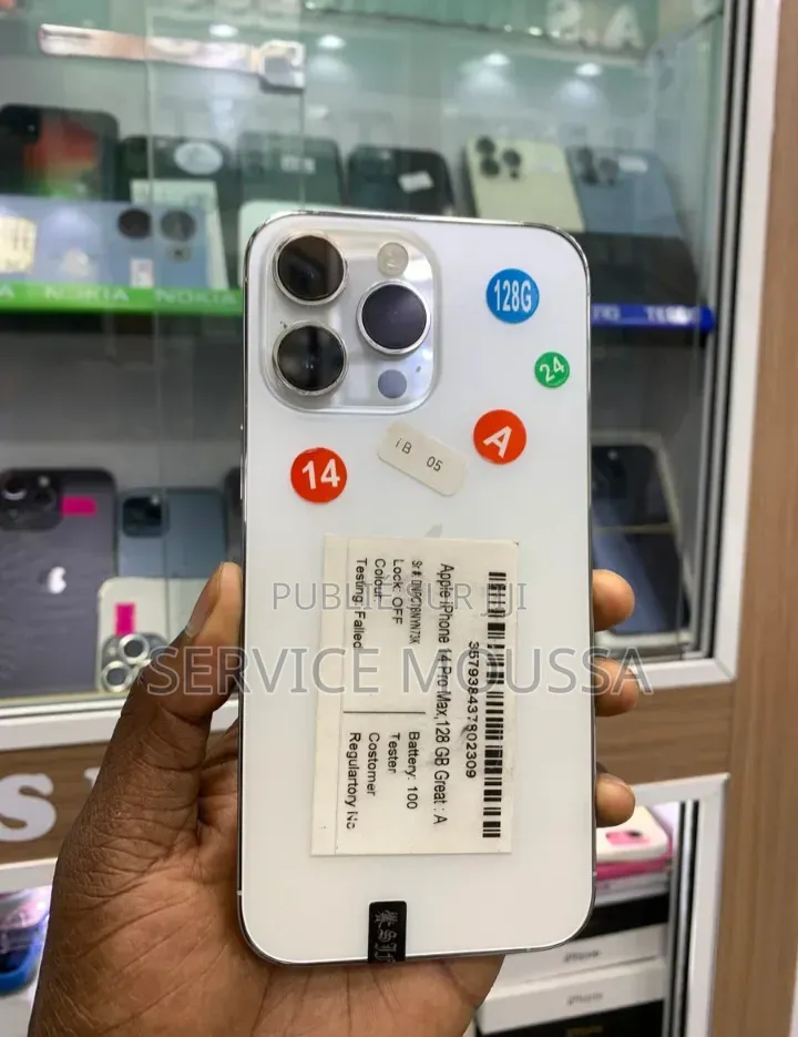 Nouveau Apple iPhone 14 Pro Max 128 GB Blanc
