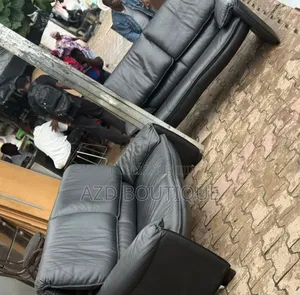 Canapé en Cuir, 100%Cuir Importé, 3+2 Places