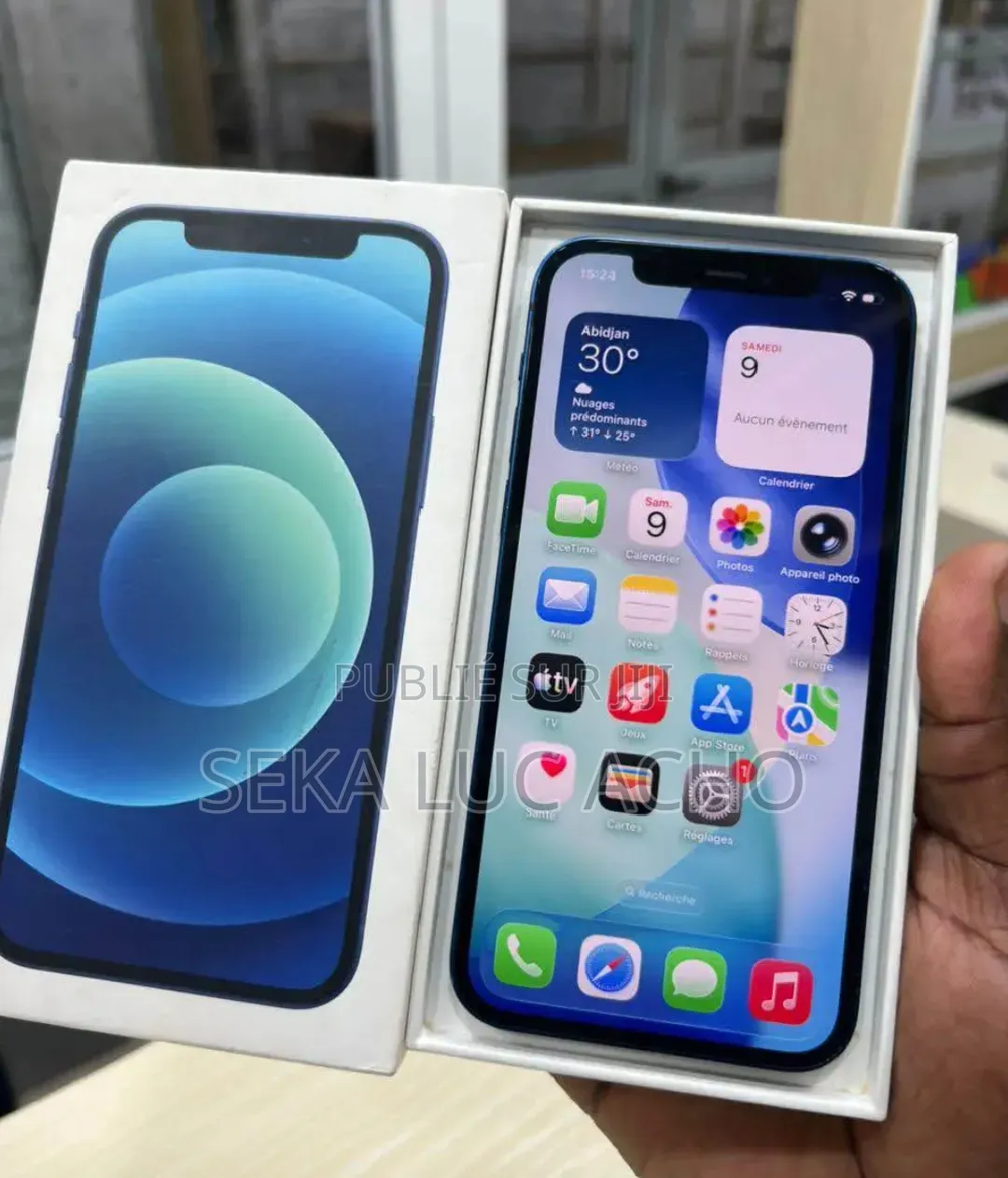 Nouveau Apple iPhone 12 128 GB Bleu