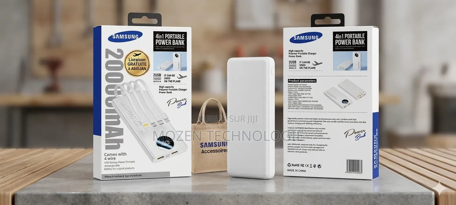 Power Bank Samsung 20000mah – Charge Ultra Rapide
