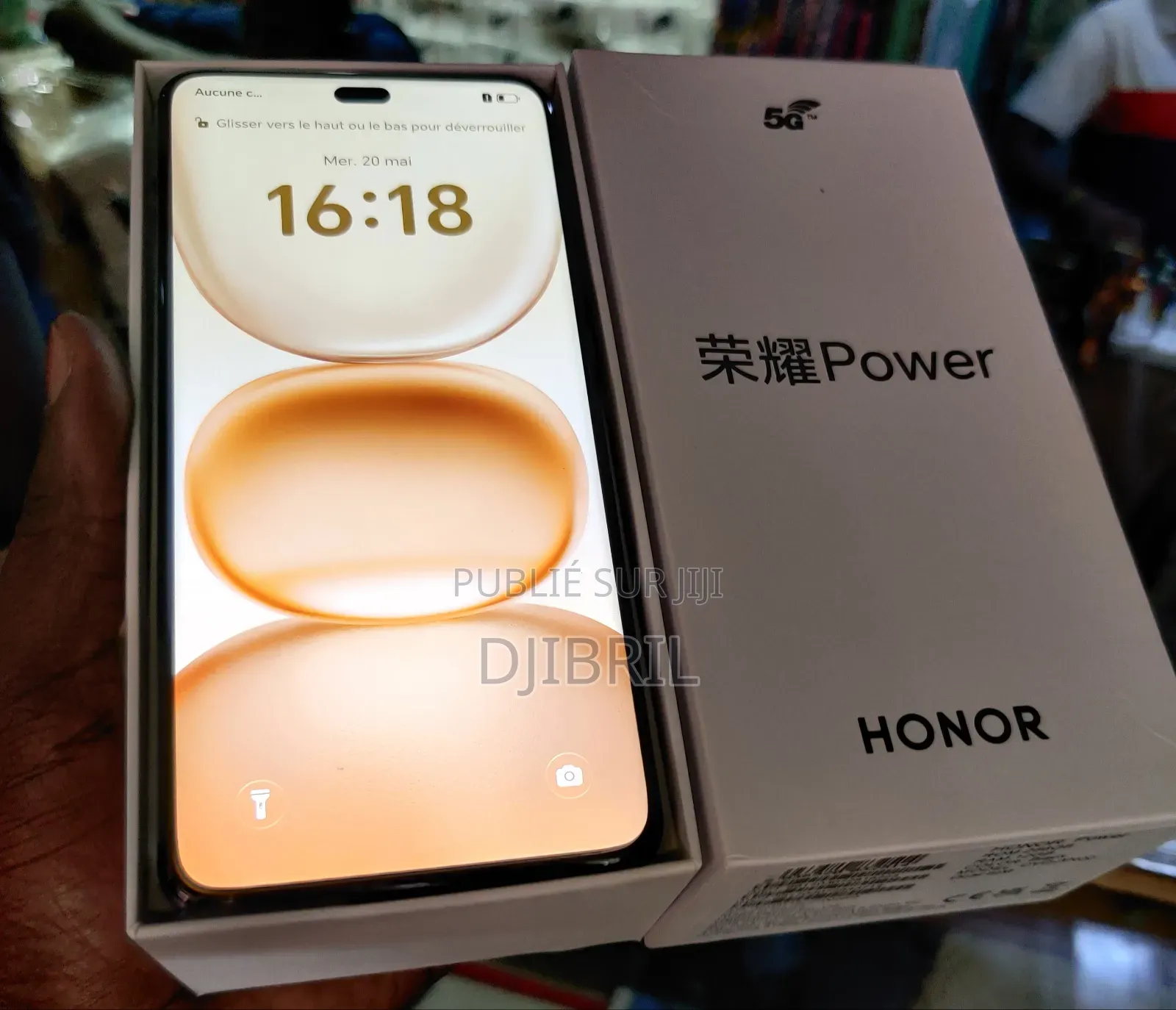 Nouveau Honor 100 Pro 256 GB Noir