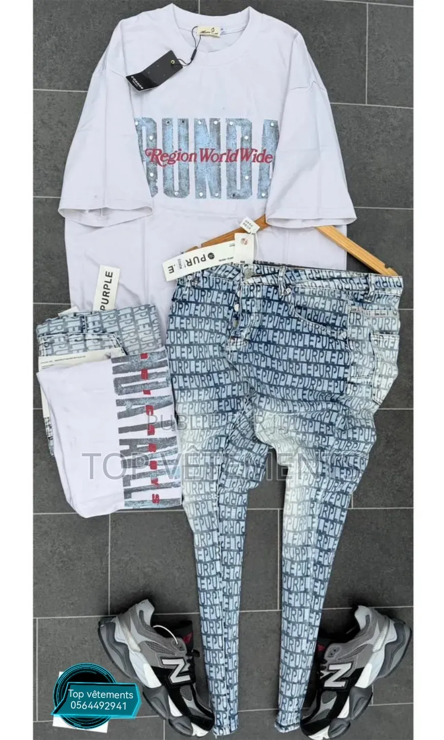 Collection De Complet Tee-Shirt + Pantalon Seulement en Stock Limité.